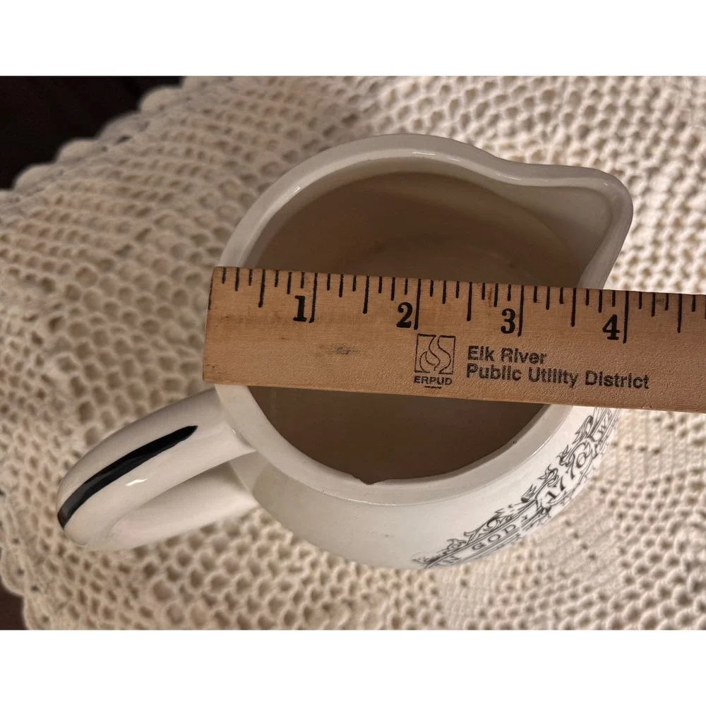 Vintage 1776‎ In God We Trust Pitcher White Eagle Made in Japan Collectible